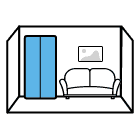 Inside the house